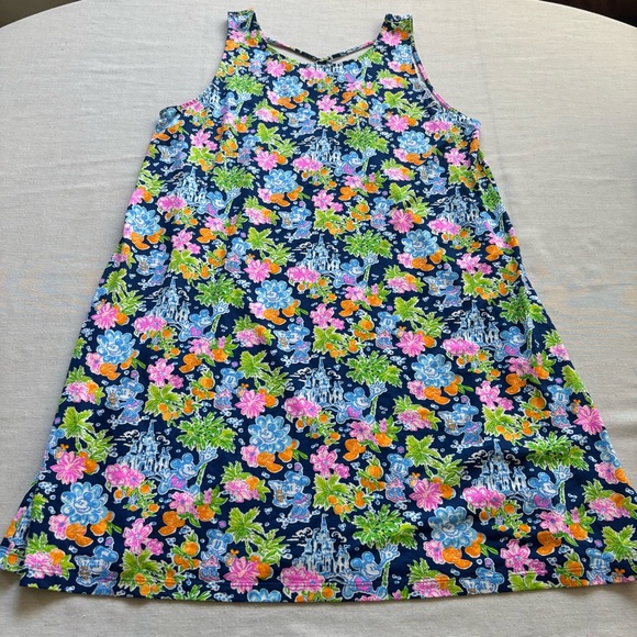 Lilly Pulitzer Disney Kristen Swing Dress Mickey Minnie XL | Resort - Picture 2 of 8